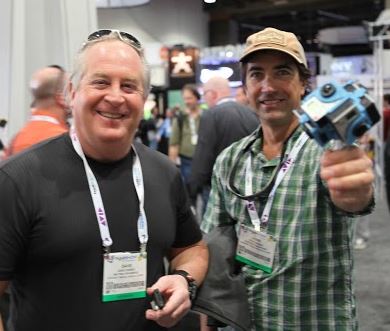 Dave Faires and John Griber proudly holding the 360Heros - H3Pro6 360 Video Gear!