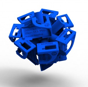 Rendered model of the H3Pro10HD - Top View