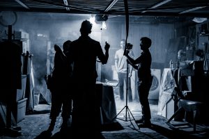Behind the scenes at Light Sail VR's Paranormal shoot.