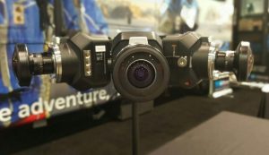 The Helios 360 Blackmagic Design solution on display at NAB.