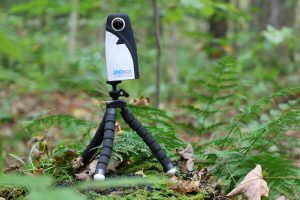360Rize Tripod in the woods