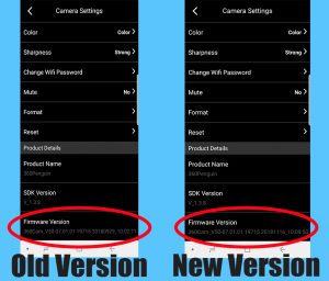 360Rize 360Penguin Firmware Version Location
