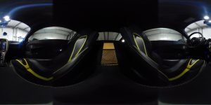 McLaren 720 Interior 360 shot
